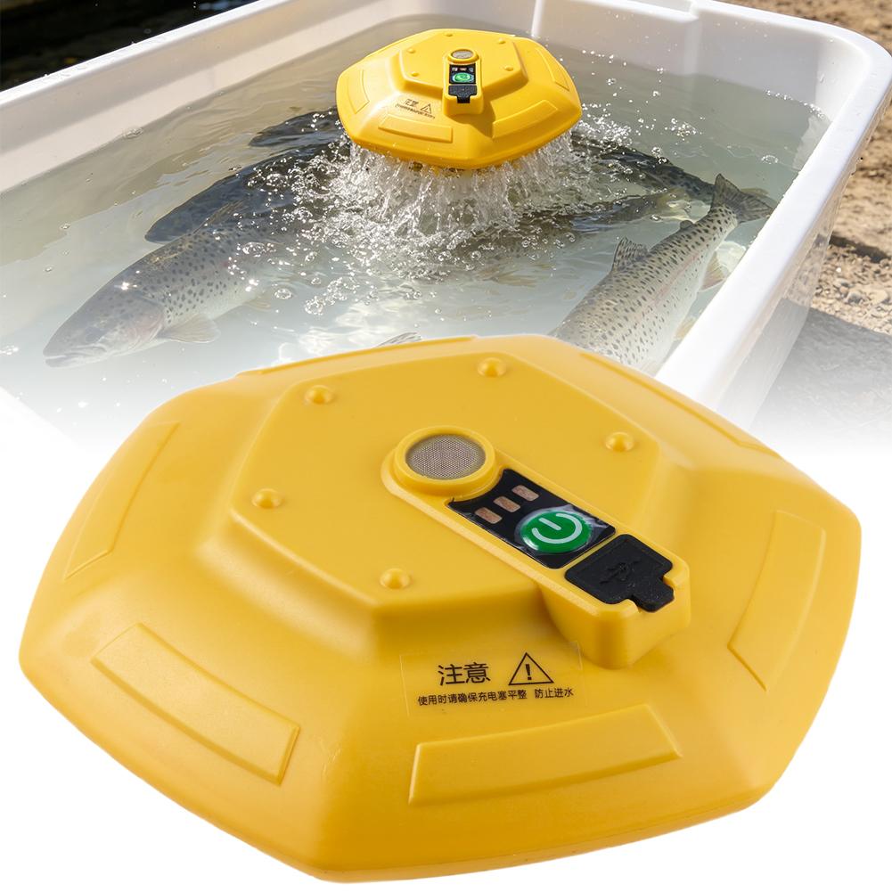 Marine Aquarium Equipment - مضخة أكسجين لاسلكية قابلة لإعادة الشحن