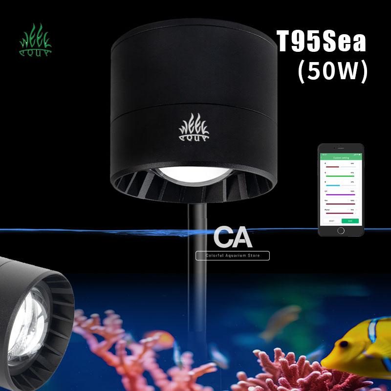 Aquarium Blue Marine Reef - مصباح حوض السمك WEEK AQUA، إضاءة