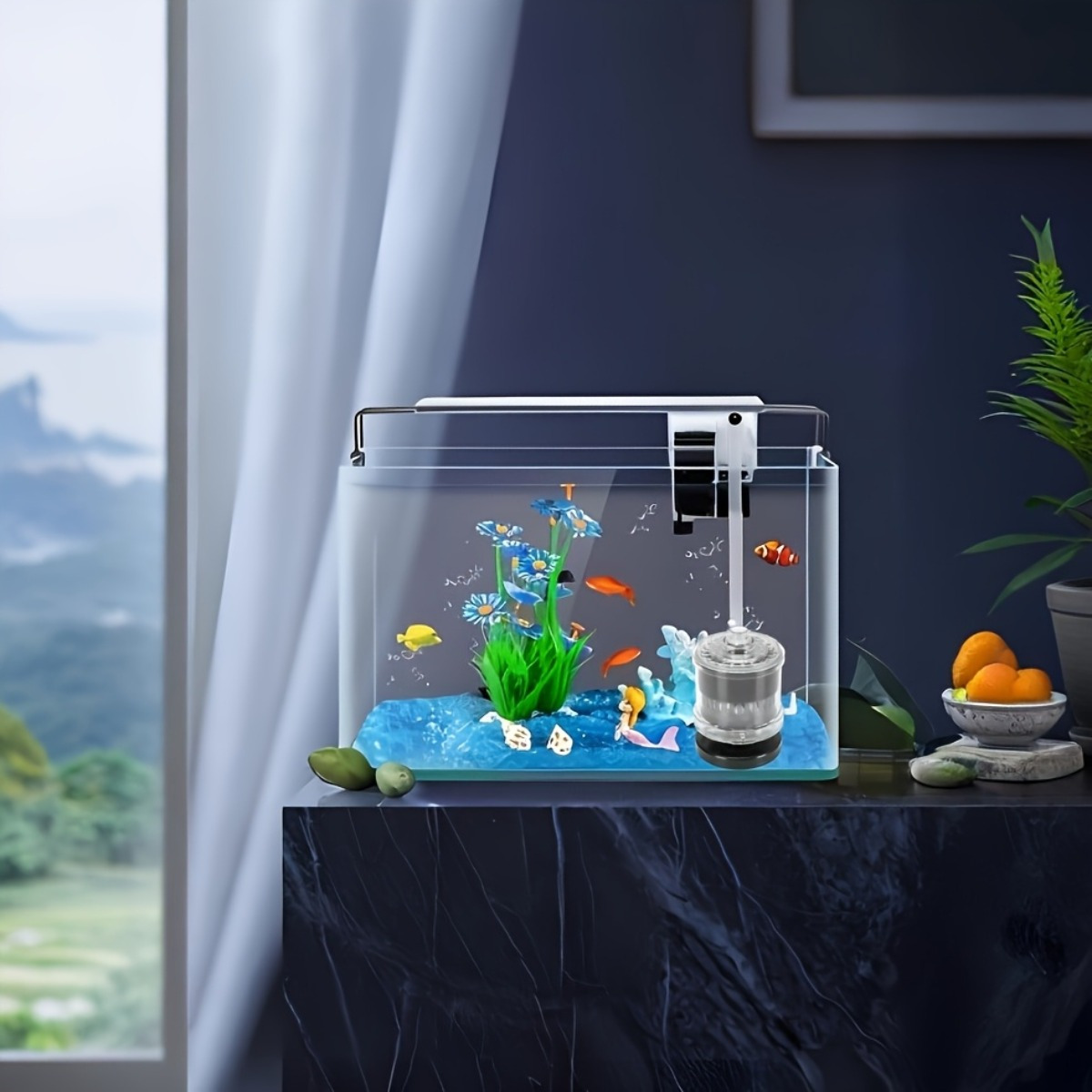 فلتر حوض السمك أنبوب السمك الب - مراجعة Marine Aquarium Filter Media وسعره