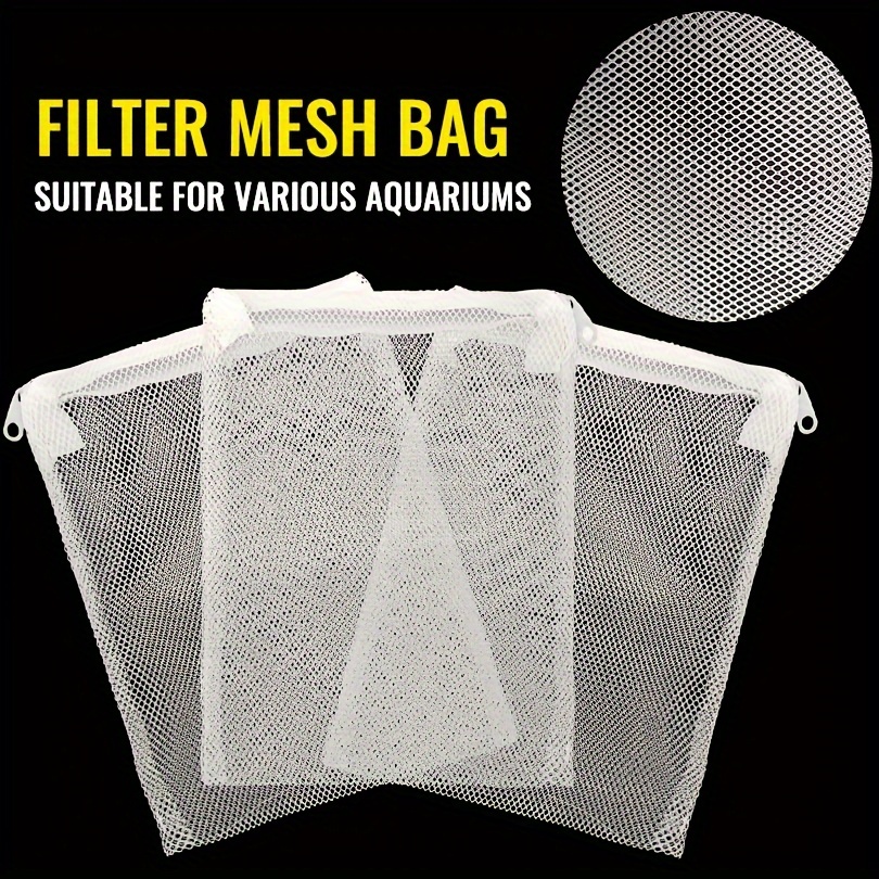 أكياس وسائط مرشحة بسحاب قابلة  - مراجعة Marine Aquarium Filter Media وسعره