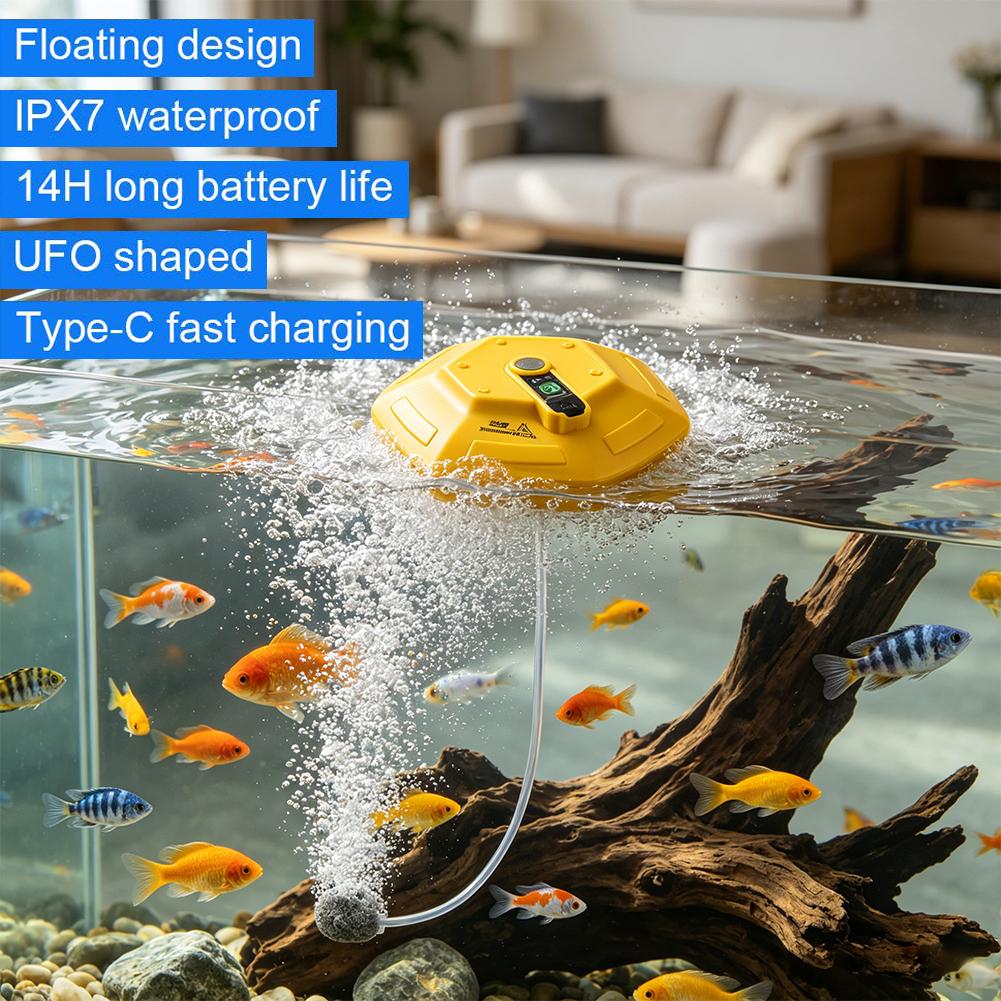 مضخة أكسجين محمولة لأحواض الأس - مراجعة Marine Aquarium Equipment وسعره
