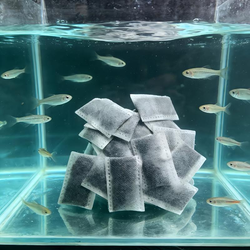 10/20/40 قطعة من أكياس الكربون - مراجعة Marine Aquarium Filter Media وسعره
